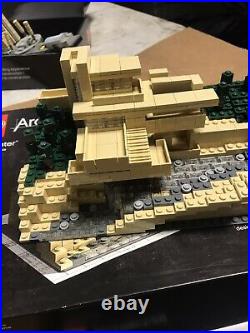 Lego Architecture Fallingwater Frank Lloyd Wright 21005 Complete! Used