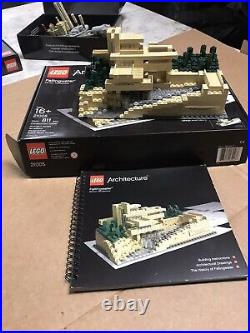 Lego Architecture Fallingwater Frank Lloyd Wright 21005 Complete! Used