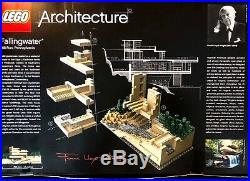 Lego Architecture Fallingwater, Frank Lloyd Wright (21005) NEVER OPENED