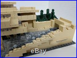 Lego Architecture Fallingwater Frank Lloyd Wright 21005 With Instructions