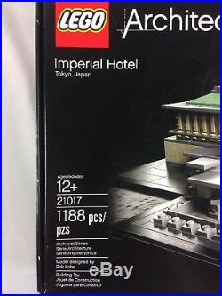 Lego Architecture Imperial Hotel 21017 Complete! With Box Tokyo Frank Lloyd Wright