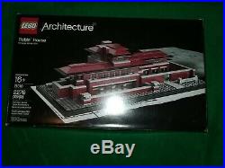 Lego Architecture Robie House 21010 Frank Lloyd Wright in box with directions