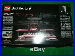 Lego Architecture Robie House 21010 Frank Lloyd Wright in box with directions