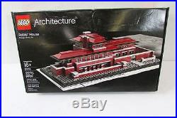 Lego Architecture Robie House 21010 Partial With Box & Manual -Frank Lloyd Wright