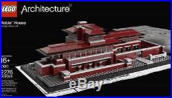 Lego Architecture Robie House 21010 by Frank Lloyd Wright NEW Sealed Box