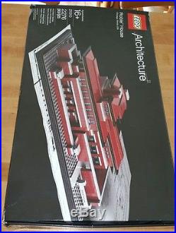 Lego Architecture Robie House 21010 withBox & Instructions! 99% Frank Lloyd Wright