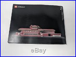 Lego Architecture Robie House Chicago Frank Lloyd Wright 21010 2010 Discontinued