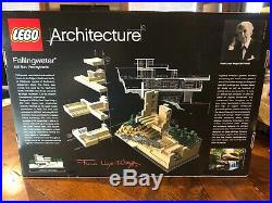 Lego Architecture Series Fallingwater Frank Lloyd Wright Open Box Sealed Bags