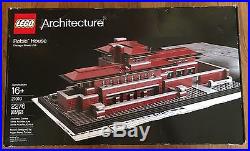 Lego Architecture Set 21010 Frank Lloyd Wright Robie House withBox & Manual-99.9%