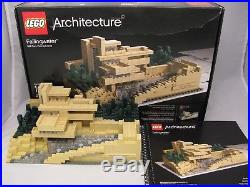 Lego Fallingwater Frank Lloyd Wright house complete w box & instr. Falling-water