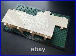 Lego Farnsworth House Frank Lloyd Wright (complete w box)