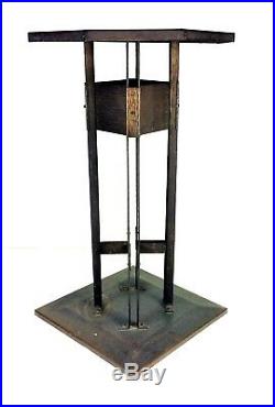 Little Table. Forged Iron. Circle Of Frank Lloyd Wright. U. S. A. Circa 1920