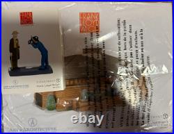 Lot Dept 56 Frank Lloyd Wright's Heurtley House 4054987 & Rare 4054988 Accessory