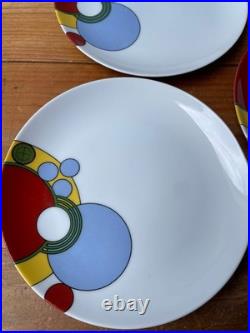 Lot of 3 Tiffany & Co. Frank Lloyd Wright CABARET Bread & Butter Plates 6 3/4