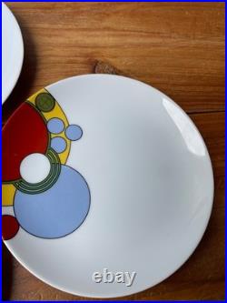 Lot of 3 Tiffany & Co. Frank Lloyd Wright CABARET Bread & Butter Plates 6 3/4