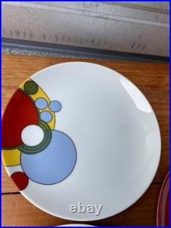 Lot of 3 Tiffany & Co. Frank Lloyd Wright CABARET Bread & Butter Plates 6 3/4