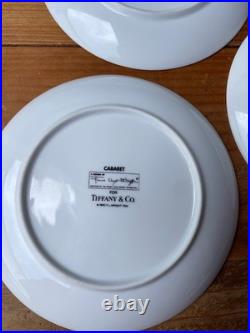 Lot of 3 Tiffany & Co. Frank Lloyd Wright CABARET Bread & Butter Plates 6 3/4