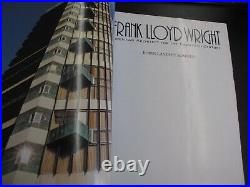Lot of 4 FLW Frank Lloyd Wright Titles Architecture Glass Design Fallingwater HB