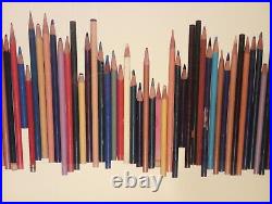 MCM Official Frank Lloyd Wright Art Poster 37x25 Framed Pencils From Artist Desk
