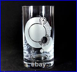 MILLER ROGASKA FRANK LLOYD WRIGHT HIGHBALL GLASS, Lead Crystal, 14 oz, 2000