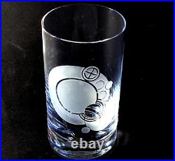 MILLER ROGASKA FRANK LLOYD WRIGHT HIGHBALL GLASS, Lead Crystal, 14 oz, 2000