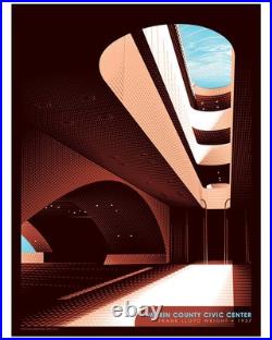 Marin County Civic Center Frank Lloyd Wright by Tracie Ching Ltd x/150 Print Art Marin County Civic Center Frank Lloyd Wright by Tracie Ching Ltd x/150 Print Art