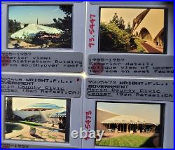 Marin County Civic Center San Rafael, CA F. Wright 35mm Glass Slides Lot of 56