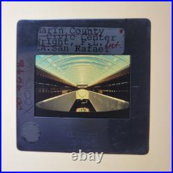 Marin County Civic Center San Rafael, CA F. Wright 35mm Glass Slides Lot of 56