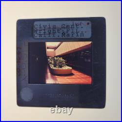 Marin County Civic Center San Rafael, CA F. Wright 35mm Glass Slides Lot of 56