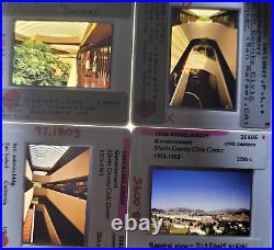 Marin County Civic Center San Rafael, CA F. Wright 35mm Glass Slides Lot of 56