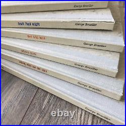 Masters of World Architecture Vintage 6 Book Boxed Set Frank Lloyd Wright 1960