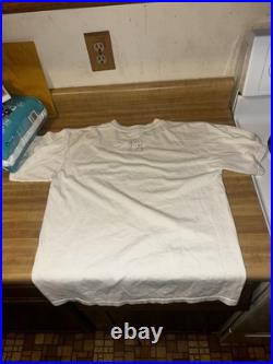 Men`s Vintage Frank Lloyd Wright Foundation T-Shirt 2002 Cotton White Size M