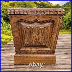 Mid-Century (1950s) Frank Lloyd Wright-like Arts & Crafts Oak Planter/Container