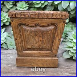 Mid-Century (1950s) Frank Lloyd Wright-like Arts & Crafts Oak Planter/Container