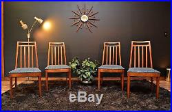 Mid Century Frank Lloyd Wright Style Dining Chairs Set of 4