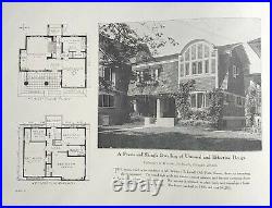 Modern American Homes 1927 VonHolst Frank Lloyd Wright Prairie School Architect