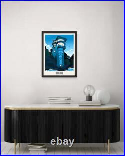 Morris House Frank Lloyd Wright by Van Orton Ltd Edition x/100 Poster MINT Art