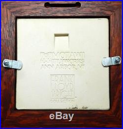 Motawi Tileworks AVERY COONLEY RUG 6x6 Oak-Framed FRANK LLOYD WRIGHT