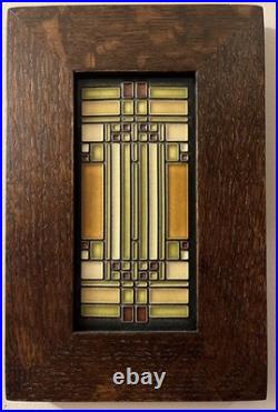 Motawi Tileworks Frank Lloyd Wright Oak Park Home Skylight Framed Pottery Tile