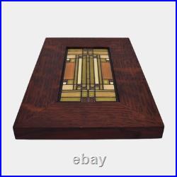 Motawi Tileworks Frank Lloyd Wright Oak Park Home Skylight Framed Pottery Tile