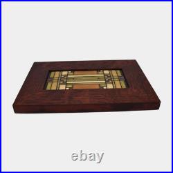 Motawi Tileworks Frank Lloyd Wright Oak Park Home Skylight Framed Pottery Tile