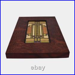 Motawi Tileworks Frank Lloyd Wright Oak Park Home Skylight Framed Pottery Tile