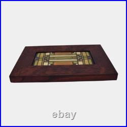 Motawi Tileworks Frank Lloyd Wright Oak Park Home Skylight Framed Pottery Tile