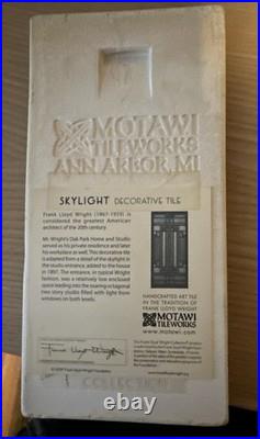 Motawi Tileworks Frank Lloyd Wright Oak Park Home Skylight Pottery Tile