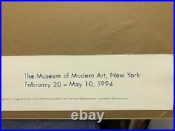 Museum of Modern Art NY Frank Lloyd Wright FALLING WATER framed print 1994 Lrg