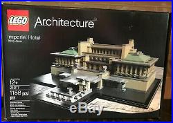 NEW CONDITION LEGO 21017 Architecture Imperial Hotel Frank Lloyd Wright retired