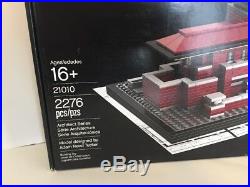 NEW LEGO Set 21010 Robie House Architecture Frank Lloyd Wright Sealed RETIRED A
