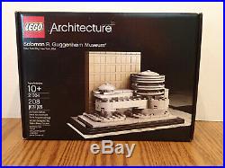 NEW Lego Architecture Solomon R. Guggenheim Museum (21004) Frank Lloyd Wright