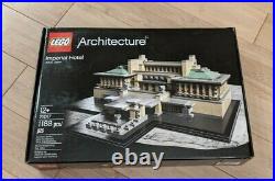 NEW SEALED Lego Architecture Imperial Hotel 21017 Frank Lloyd Wright Wear on box