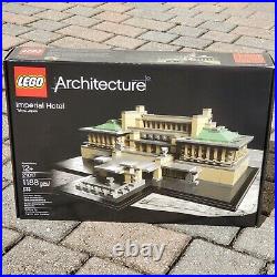 NEW SEALED Lego Architecture Imperial Hotel 21017 by Frank Lloyd Wright Retired